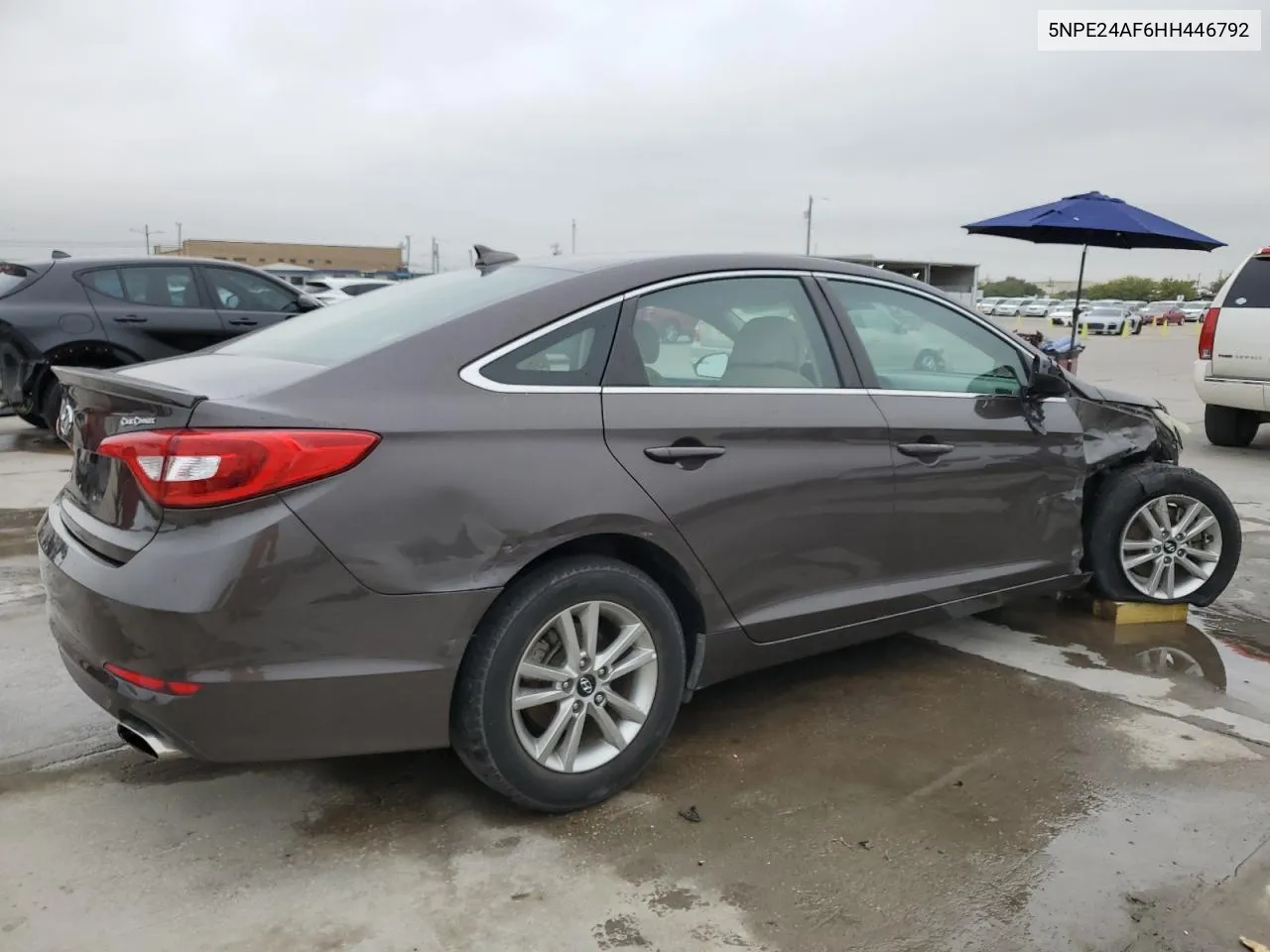 2017 Hyundai Sonata Se VIN: 5NPE24AF6HH446792 Lot: 78397314