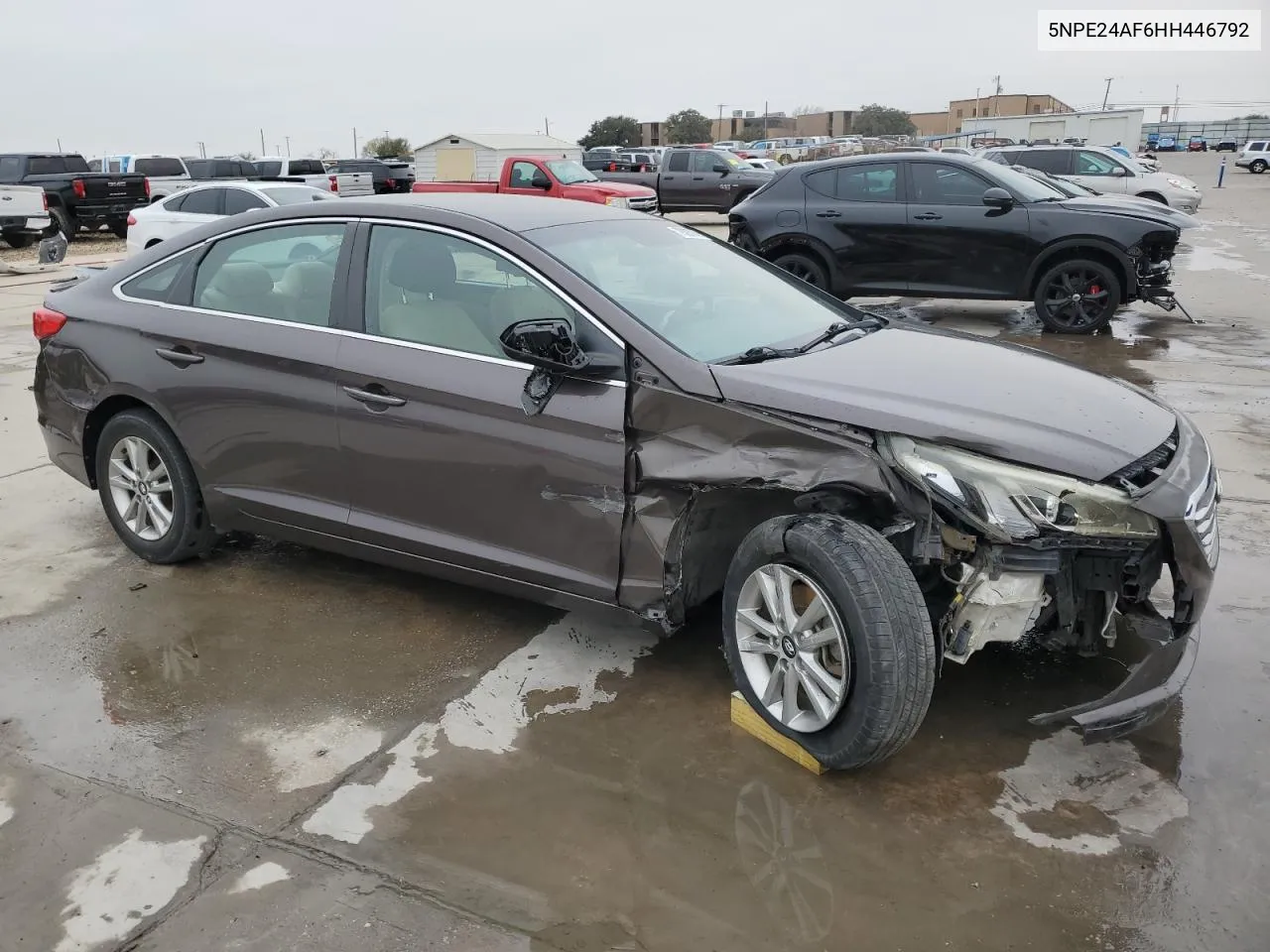 2017 Hyundai Sonata Se VIN: 5NPE24AF6HH446792 Lot: 78397314