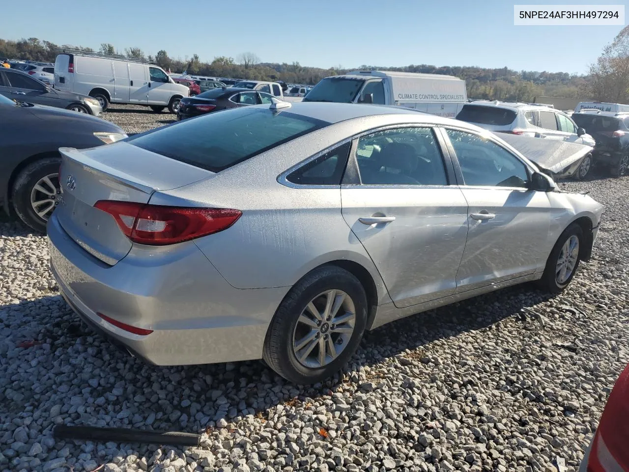 2017 Hyundai Sonata Se VIN: 5NPE24AF3HH497294 Lot: 78590994