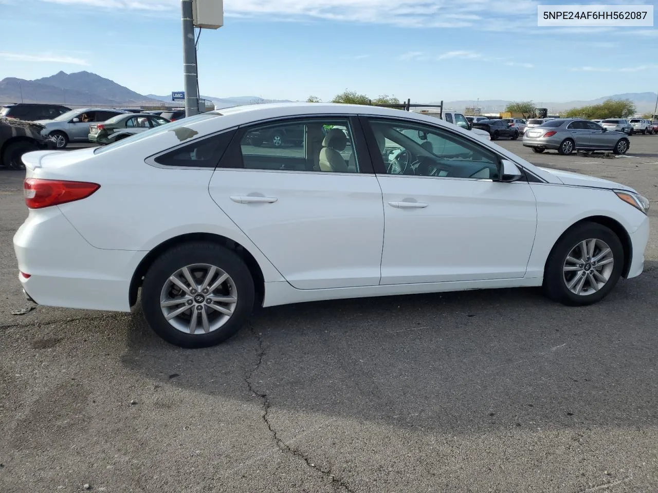 2017 Hyundai Sonata Se VIN: 5NPE24AF6HH562087 Lot: 78661014