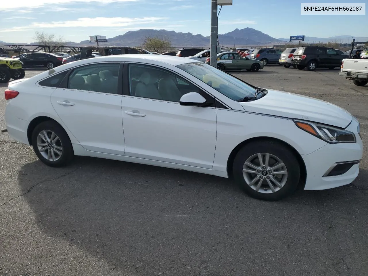 2017 Hyundai Sonata Se VIN: 5NPE24AF6HH562087 Lot: 78661014