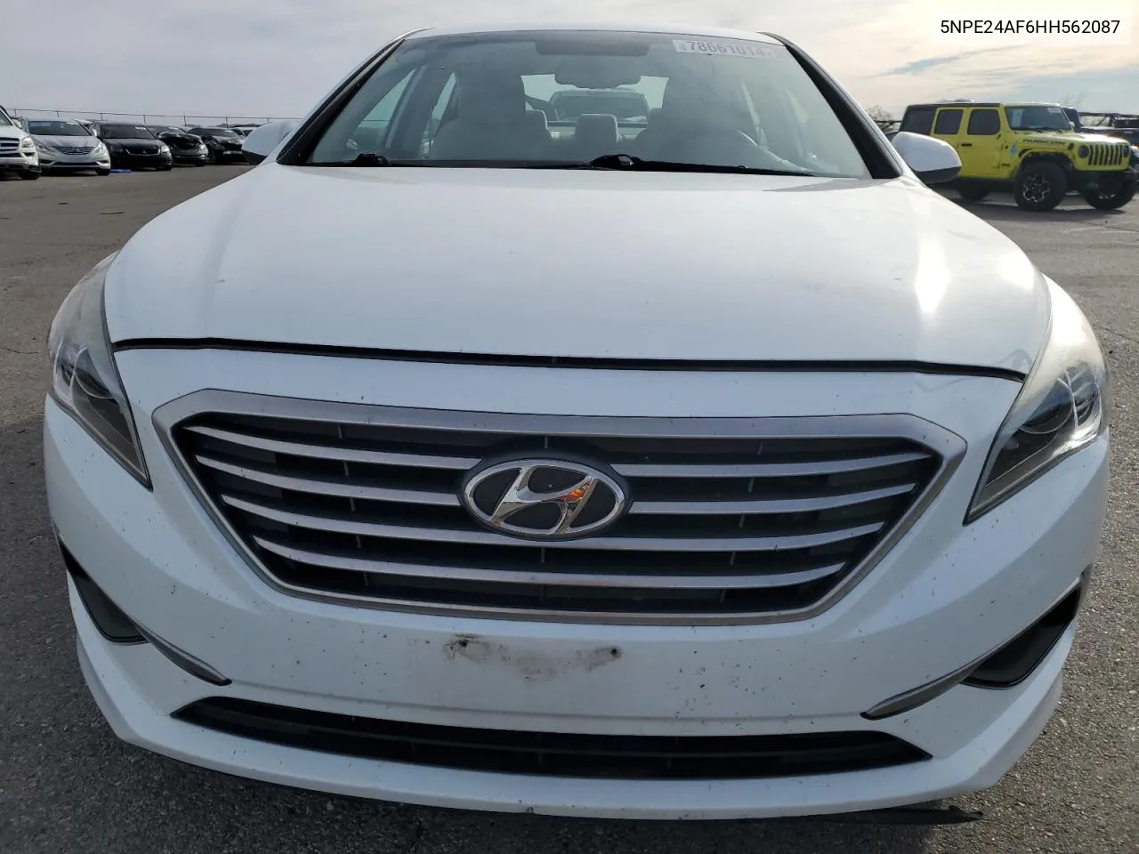 2017 Hyundai Sonata Se VIN: 5NPE24AF6HH562087 Lot: 78661014