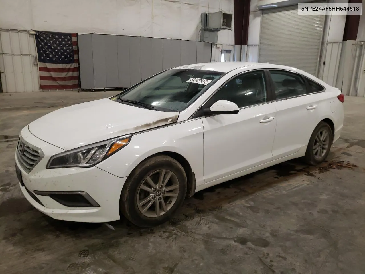 2017 Hyundai Sonata Se VIN: 5NPE24AF5HH544518 Lot: 78742574