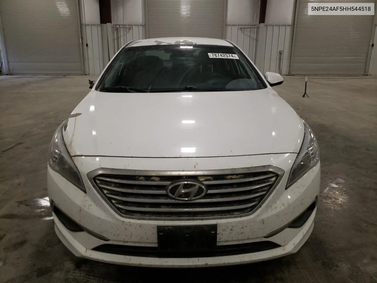 2017 Hyundai Sonata Se VIN: 5NPE24AF5HH544518 Lot: 78742574