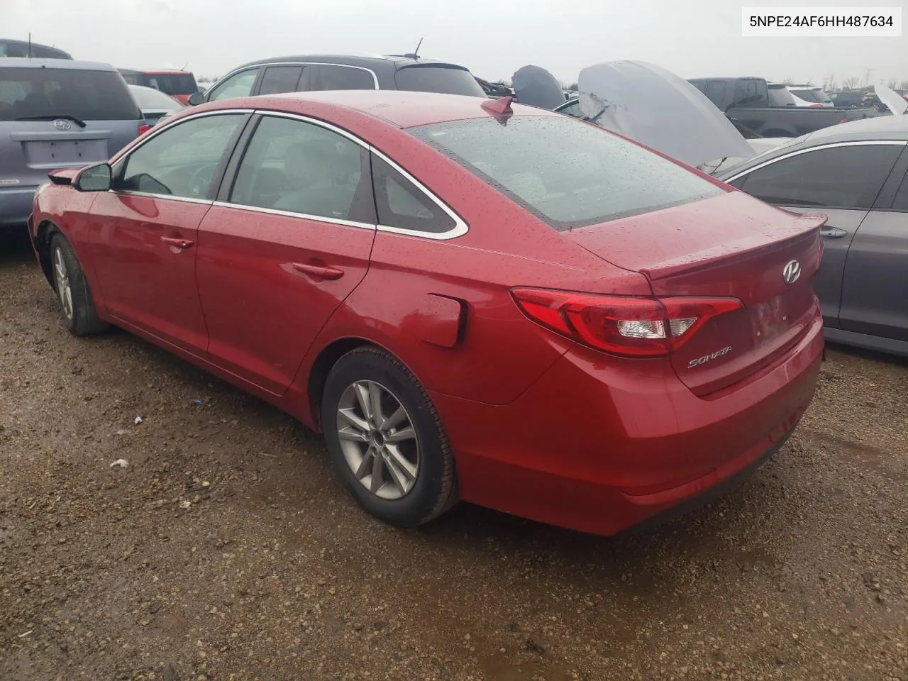 2017 Hyundai Sonata Se VIN: 5NPE24AF6HH487634 Lot: 79059974