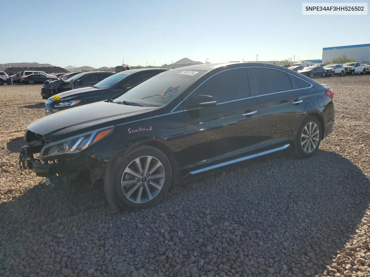 2017 Hyundai Sonata Sport VIN: 5NPE34AF3HH526502 Lot: 79441214