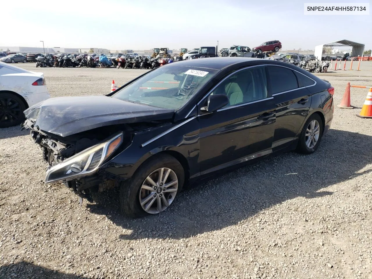 2017 Hyundai Sonata Se VIN: 5NPE24AF4HH587134 Lot: 79475034