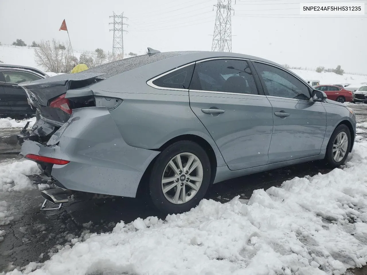 2017 Hyundai Sonata Se VIN: 5NPE24AF5HH531235 Lot: 79490934