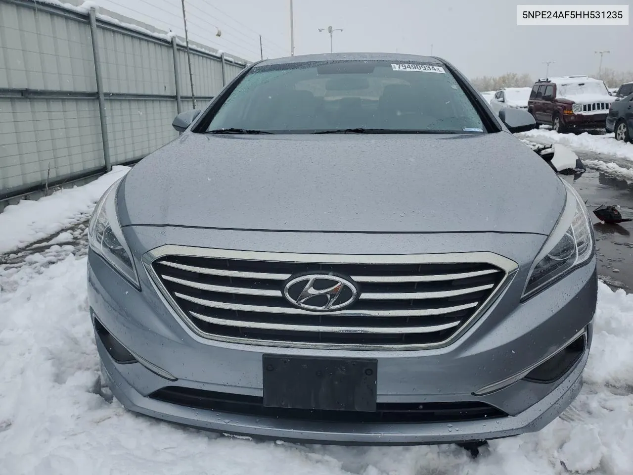 2017 Hyundai Sonata Se VIN: 5NPE24AF5HH531235 Lot: 79490934