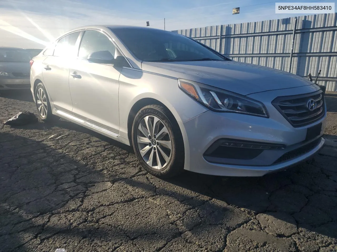 2017 Hyundai Sonata Sport VIN: 5NPE34AF8HH583410 Lot: 79565464