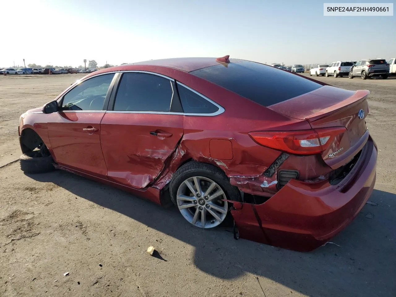 2017 Hyundai Sonata Se VIN: 5NPE24AF2HH490661 Lot: 79707454