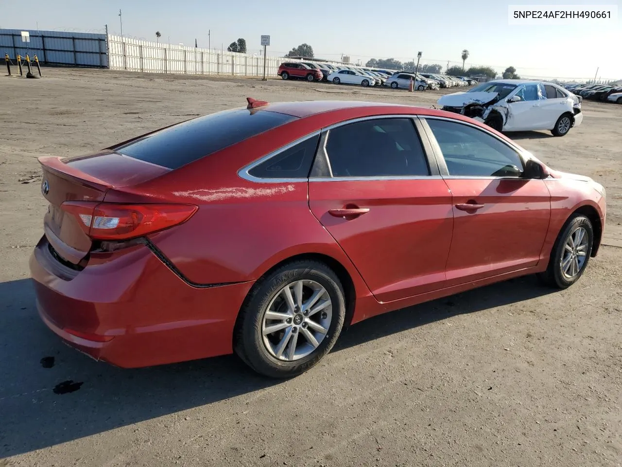 2017 Hyundai Sonata Se VIN: 5NPE24AF2HH490661 Lot: 79707454