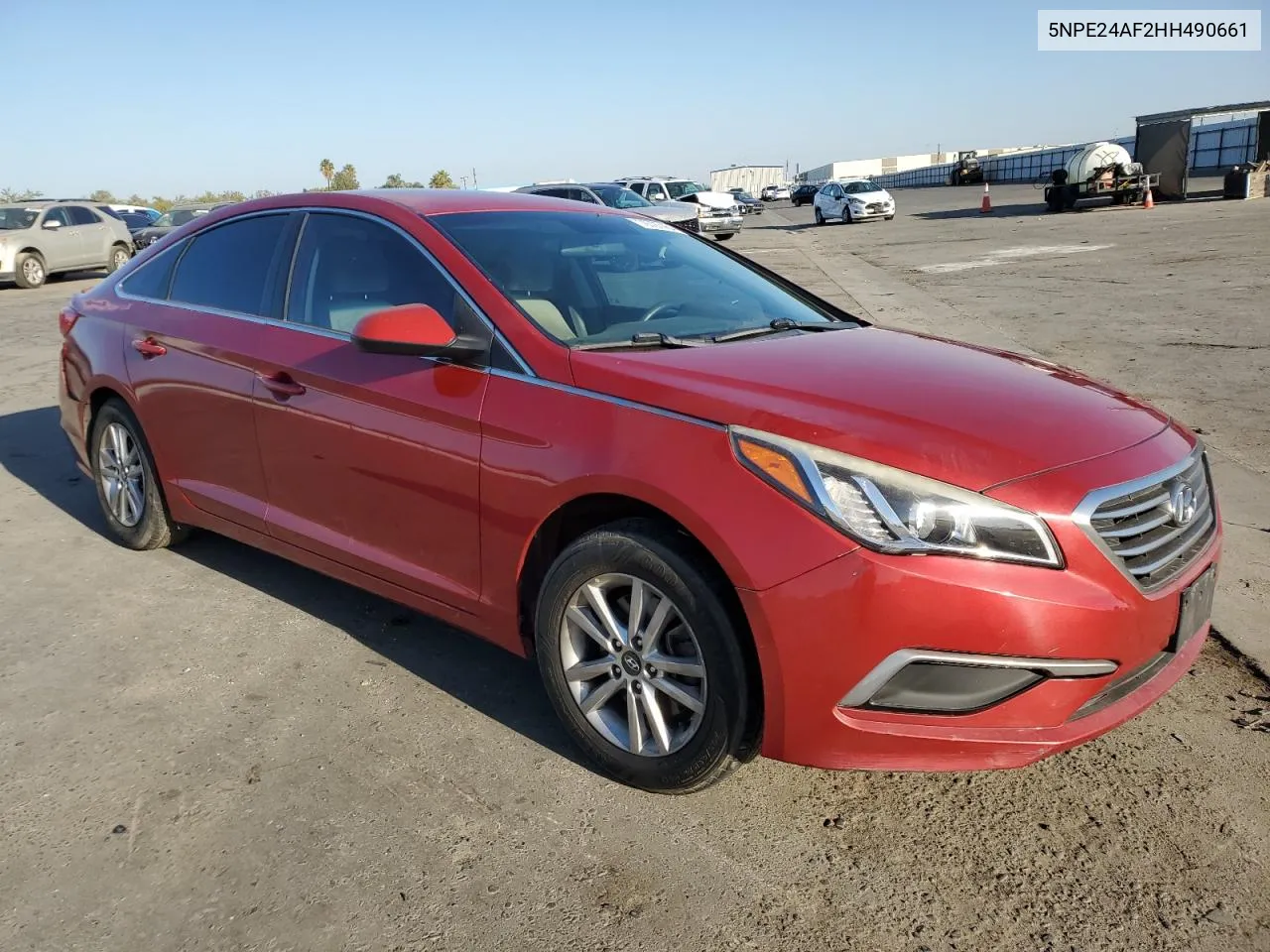 2017 Hyundai Sonata Se VIN: 5NPE24AF2HH490661 Lot: 79707454