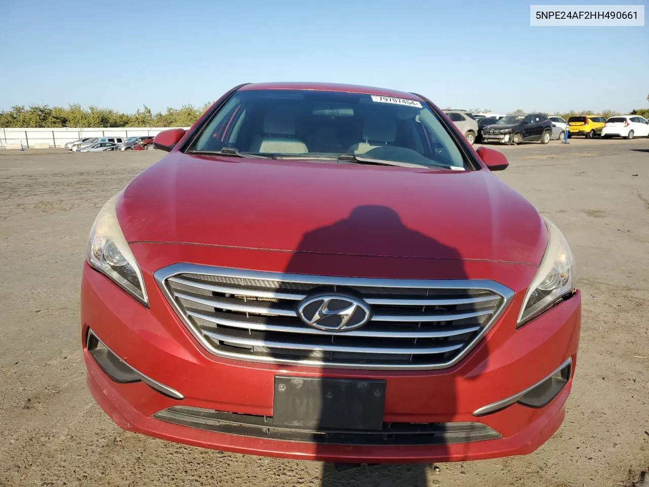 2017 Hyundai Sonata Se VIN: 5NPE24AF2HH490661 Lot: 79707454