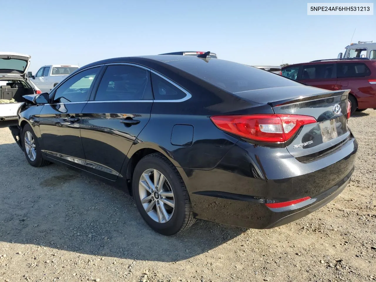 2017 Hyundai Sonata Se VIN: 5NPE24AF6HH531213 Lot: 80053424