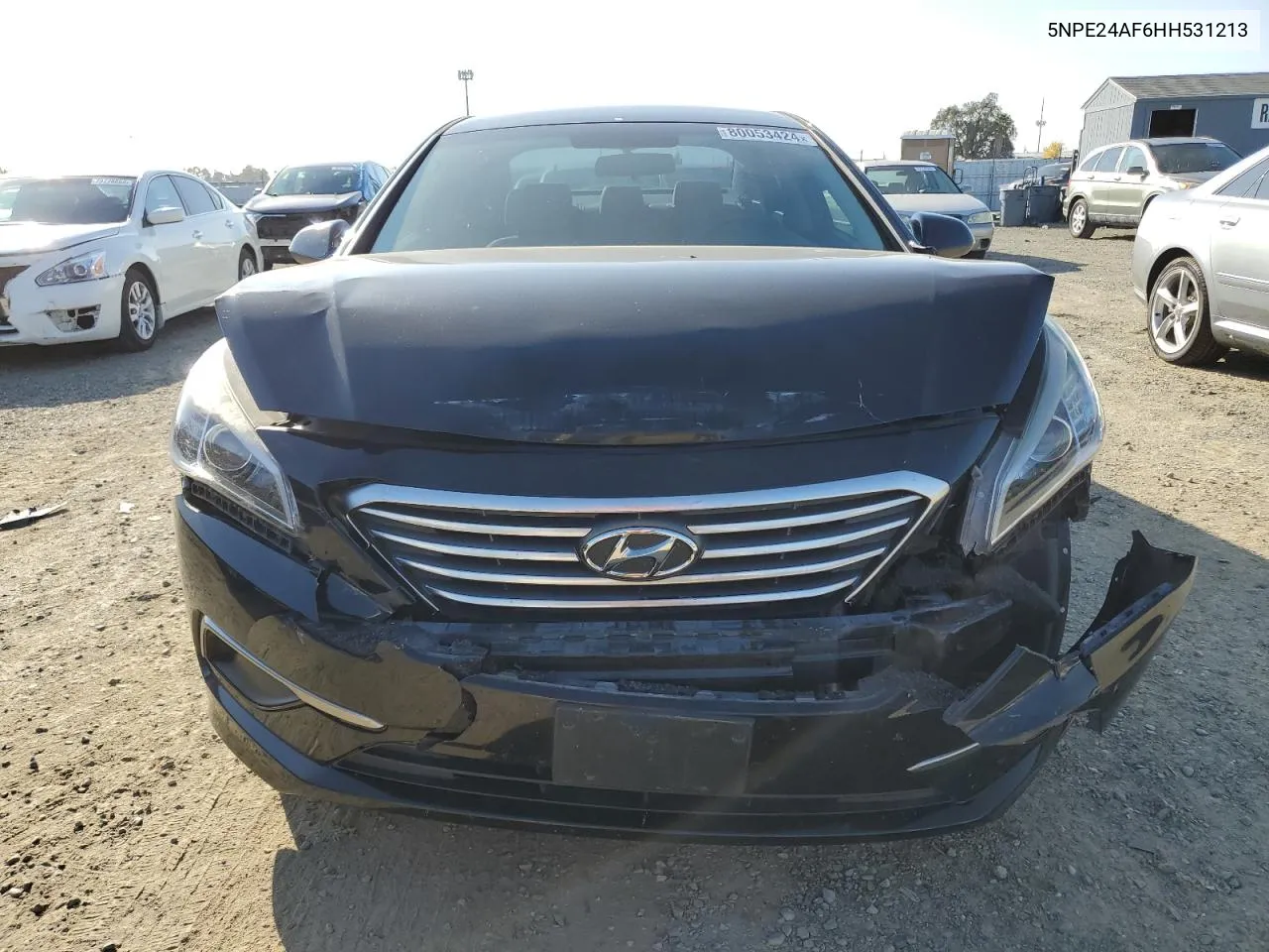 2017 Hyundai Sonata Se VIN: 5NPE24AF6HH531213 Lot: 80053424