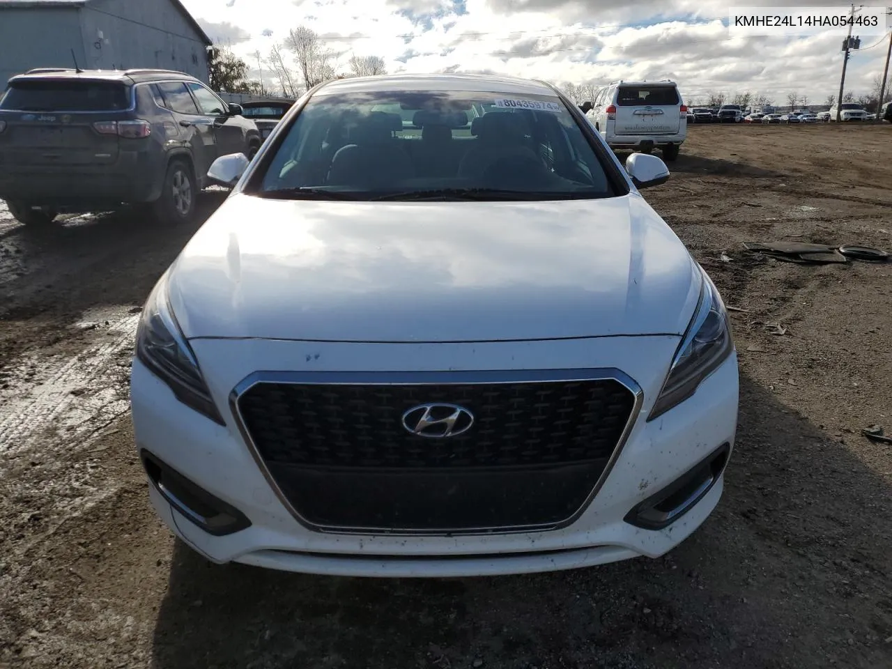 2017 Hyundai Sonata Hybrid VIN: KMHE24L14HA054463 Lot: 80435974