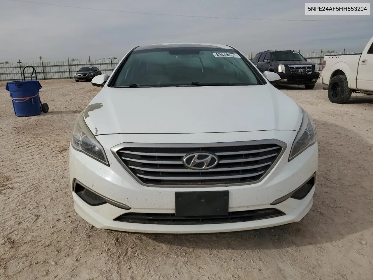 2017 Hyundai Sonata Se VIN: 5NPE24AF5HH553204 Lot: 80448564