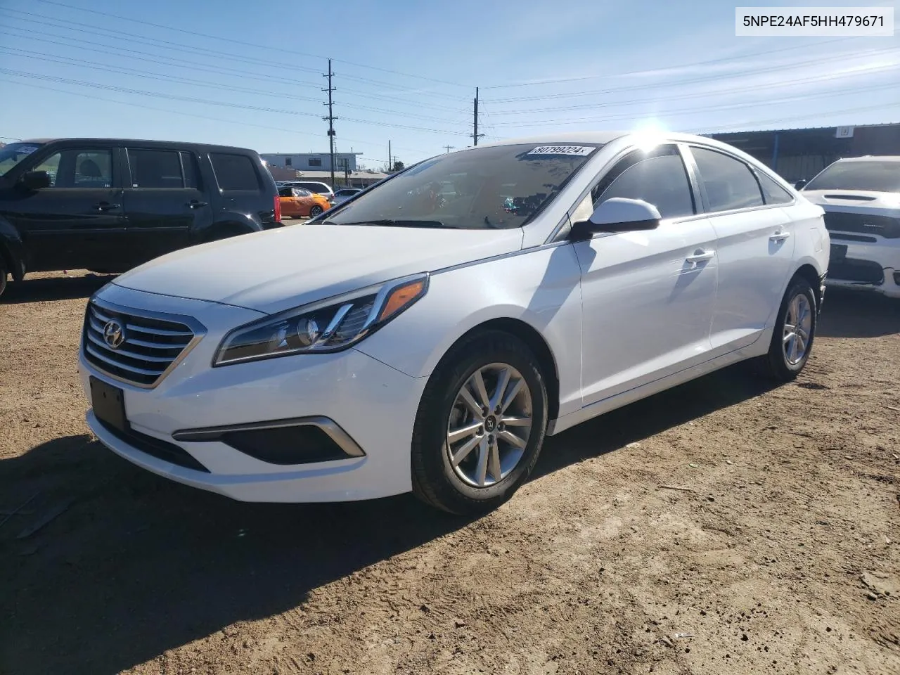 2017 Hyundai Sonata Se VIN: 5NPE24AF5HH479671 Lot: 80799224