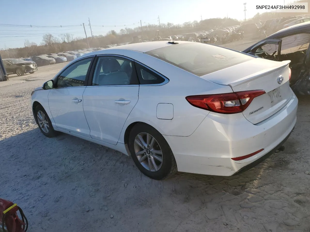 2017 Hyundai Sonata Se VIN: 5NPE24AF3HH492998 Lot: 80895344