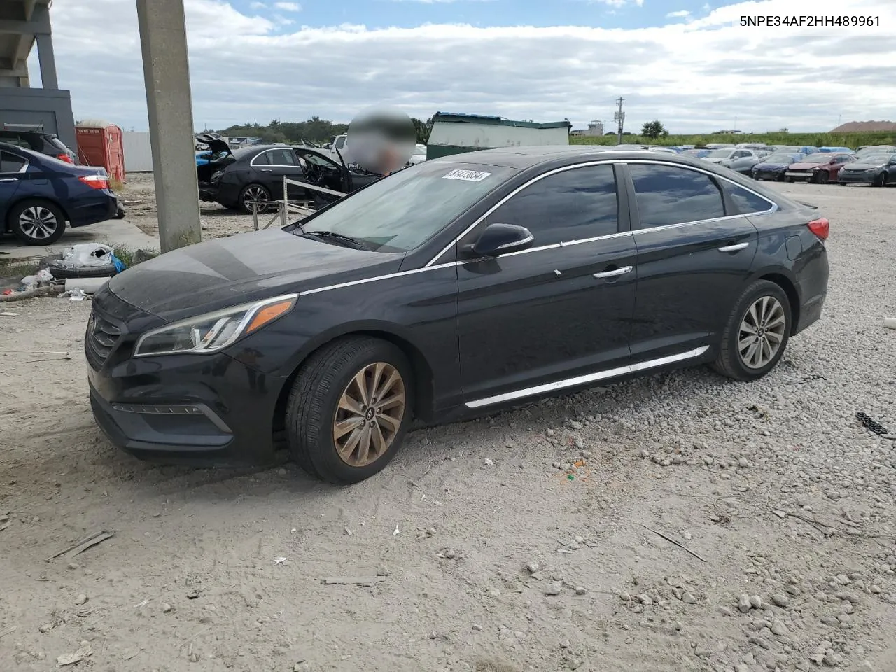 2017 Hyundai Sonata Sport VIN: 5NPE34AF2HH489961 Lot: 81473034