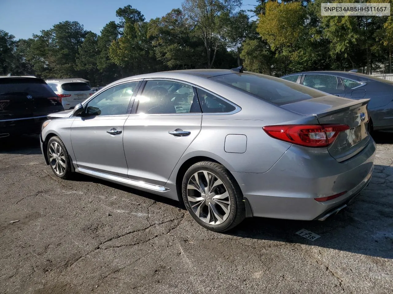 2017 Hyundai Sonata Sport VIN: 5NPE34AB5HH511657 Lot: 81548484