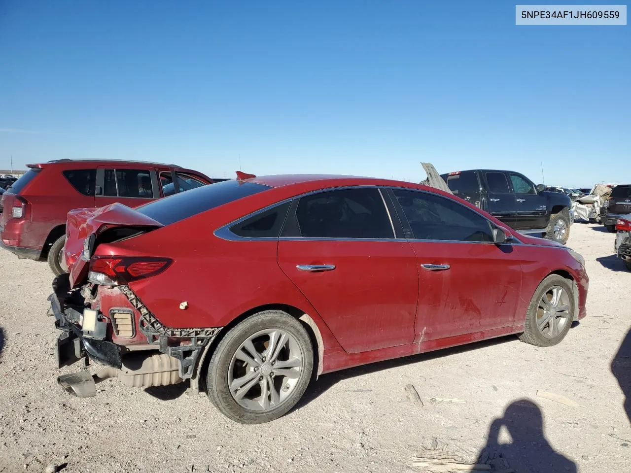 2018 Hyundai Sonata Sport VIN: 5NPE34AF1JH609559 Lot: 38236424