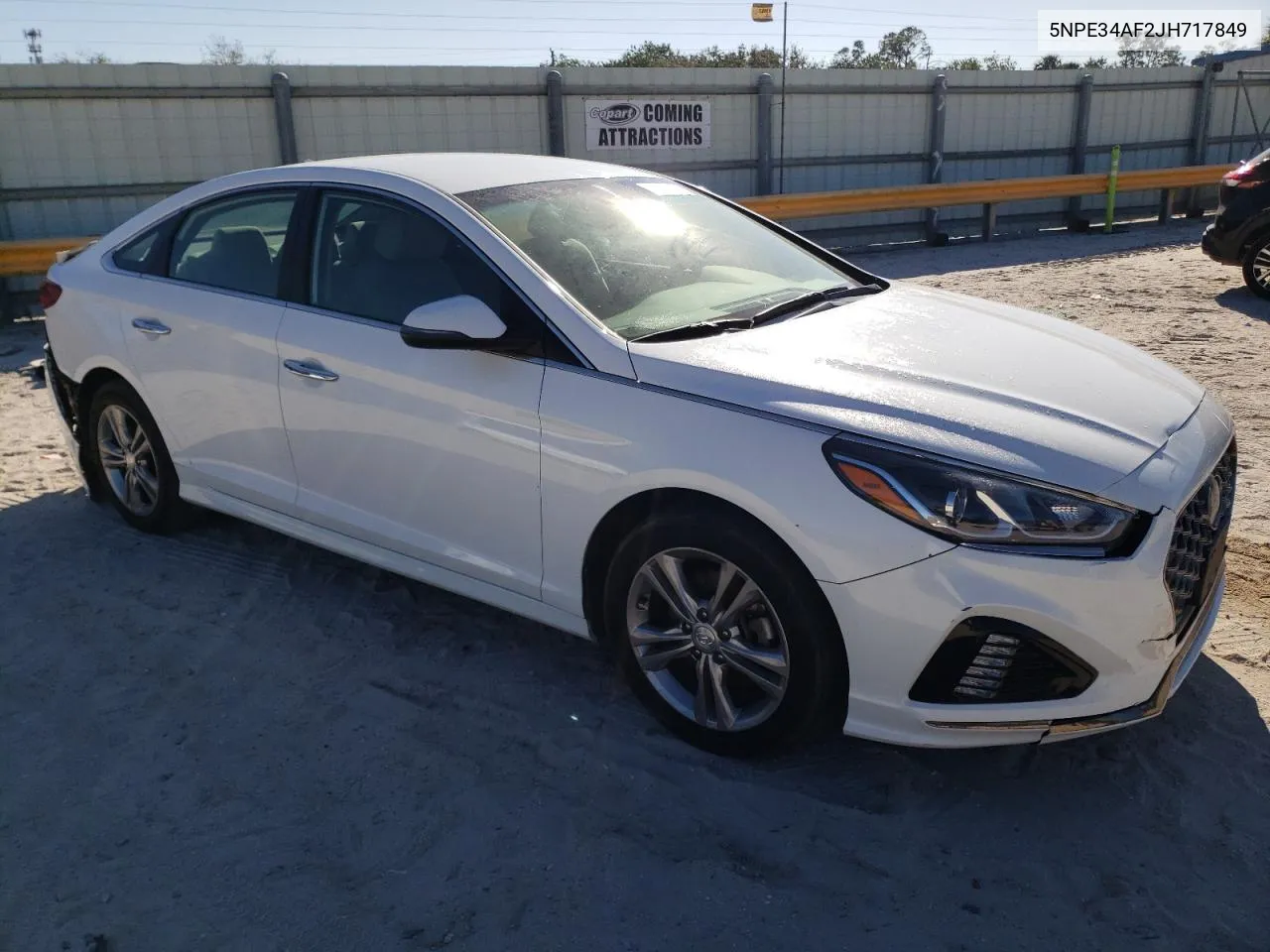 5NPE34AF2JH717849 2018 Hyundai Sonata Sport