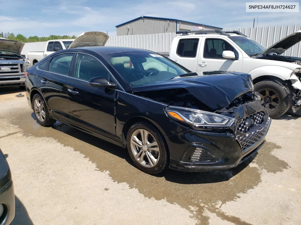 5NPE34AF8JH724627 2018 Hyundai Sonata Sport