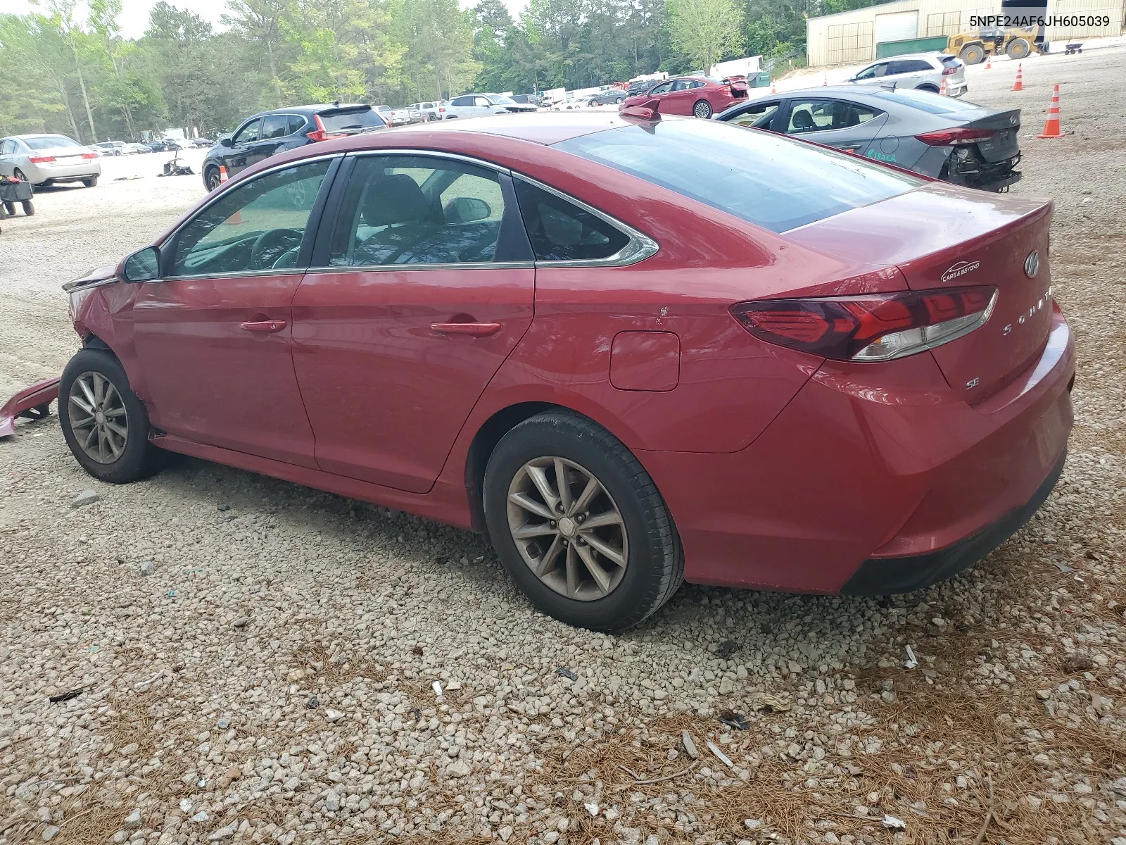 2018 Hyundai Sonata Se VIN: 5NPE24AF6JH605039 Lot: 52517444