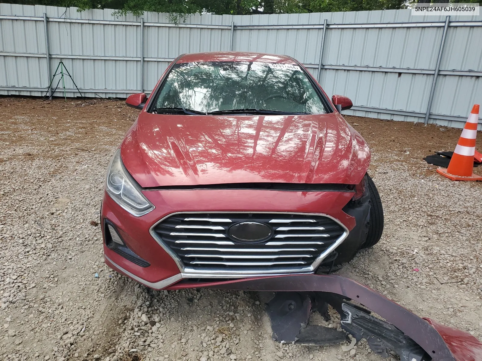 2018 Hyundai Sonata Se VIN: 5NPE24AF6JH605039 Lot: 52517444