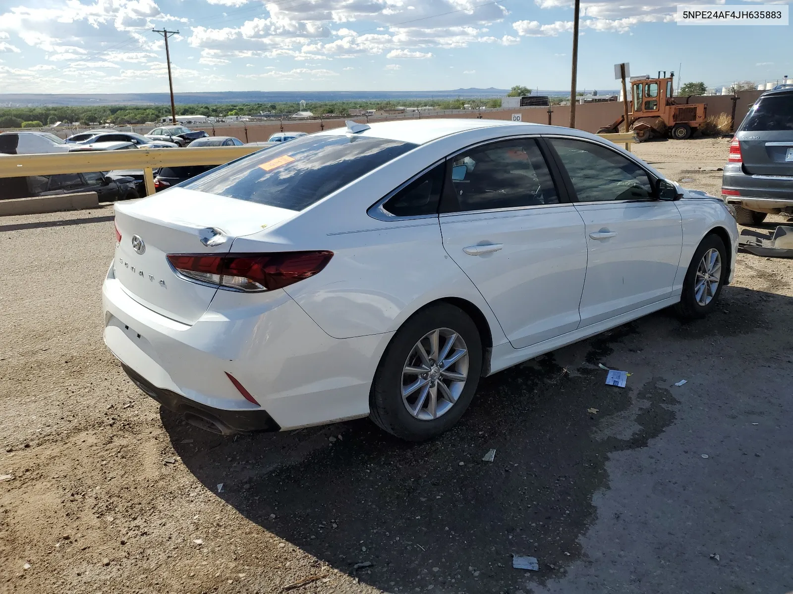 5NPE24AF4JH635883 2018 Hyundai Sonata Se