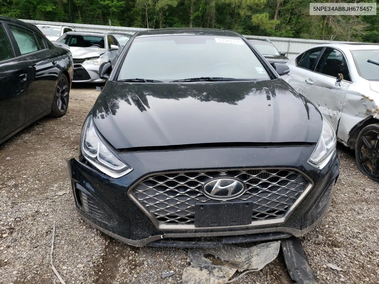 2018 Hyundai Sonata Sport VIN: 5NPE34AB8JH675457 Lot: 53524534