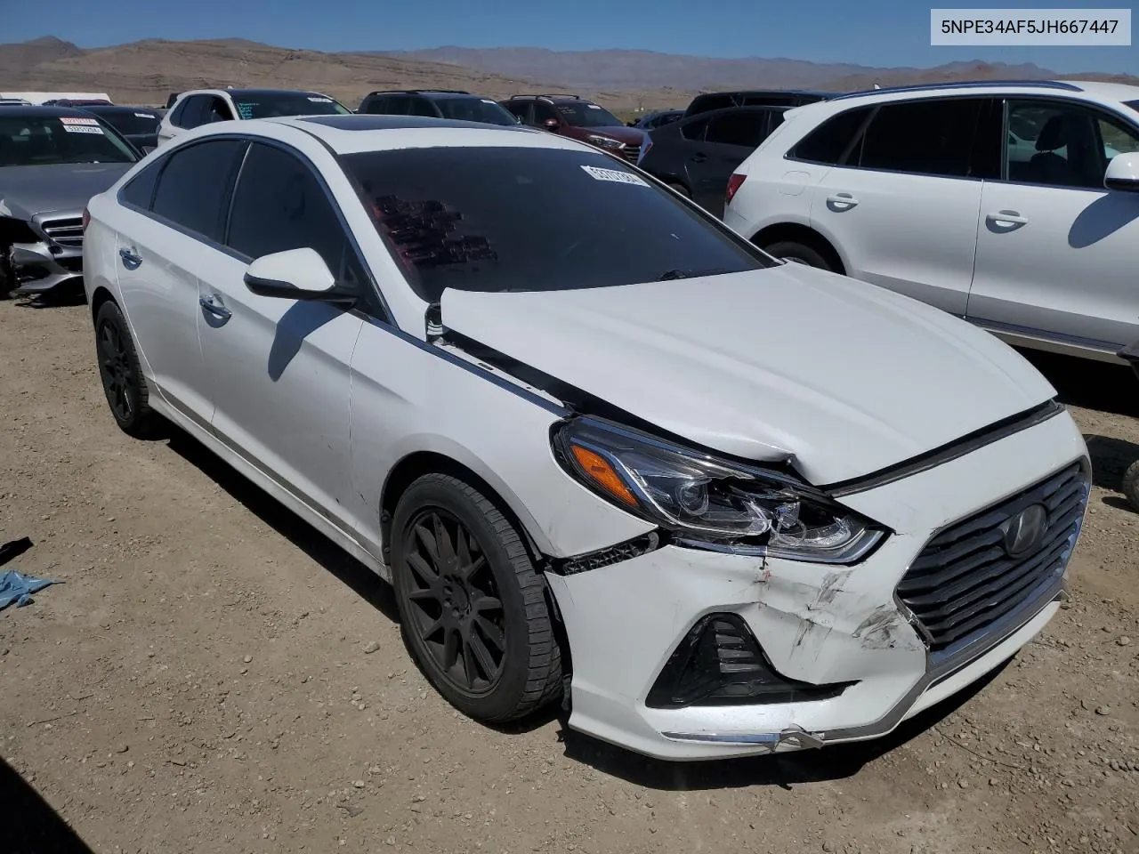 5NPE34AF5JH667447 2018 Hyundai Sonata Sport