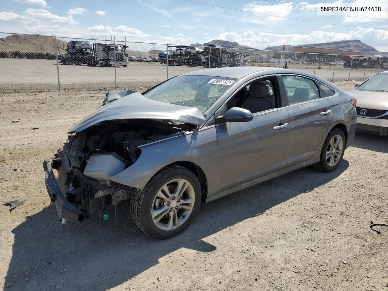 5NPE34AF6JH624638 2018 Hyundai Sonata Sport