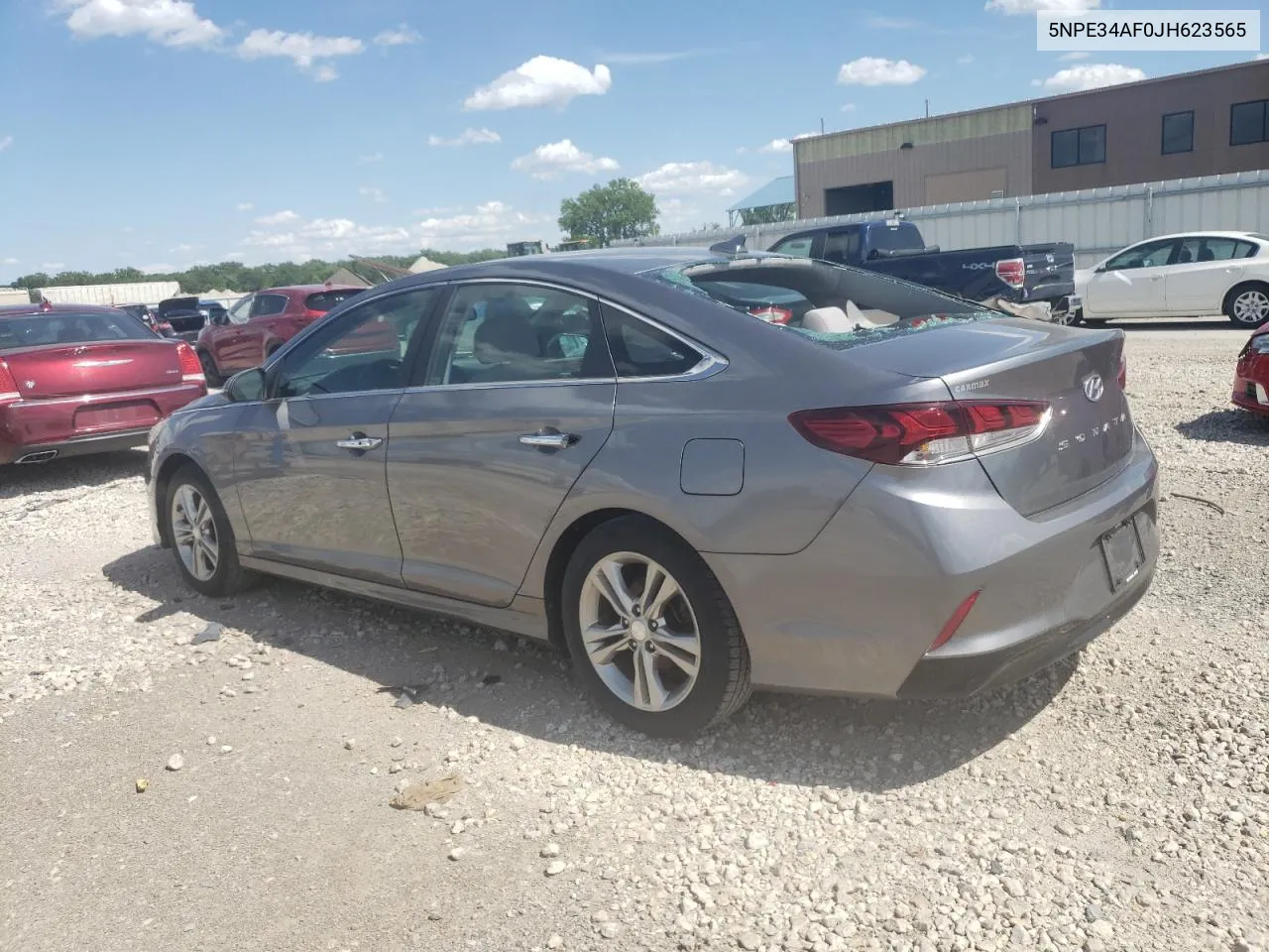 5NPE34AF0JH623565 2018 Hyundai Sonata Sport