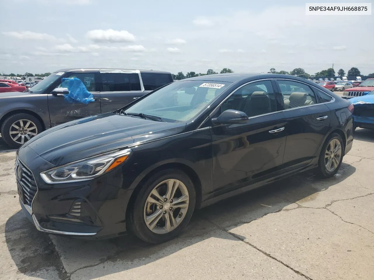 2018 Hyundai Sonata Sport VIN: 5NPE34AF9JH668875 Lot: 57356514