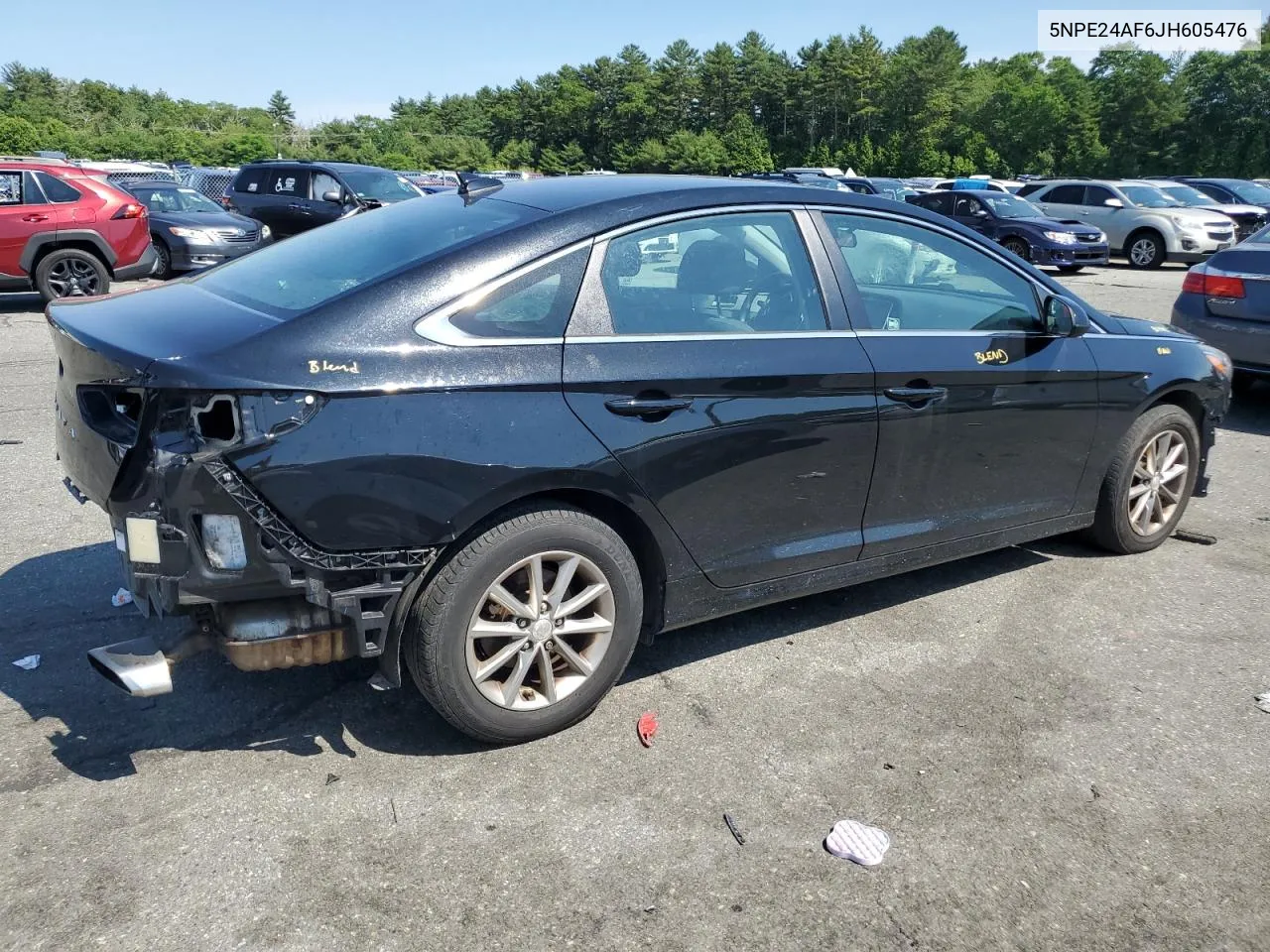 2018 Hyundai Sonata Se VIN: 5NPE24AF6JH605476 Lot: 57853104