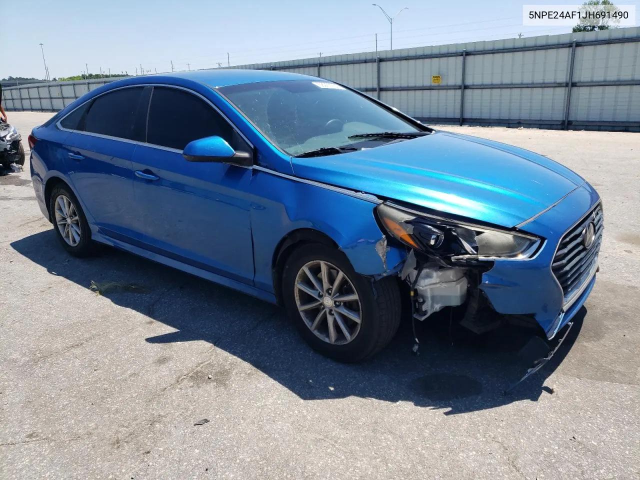 2018 Hyundai Sonata Se VIN: 5NPE24AF1JH691490 Lot: 58290264