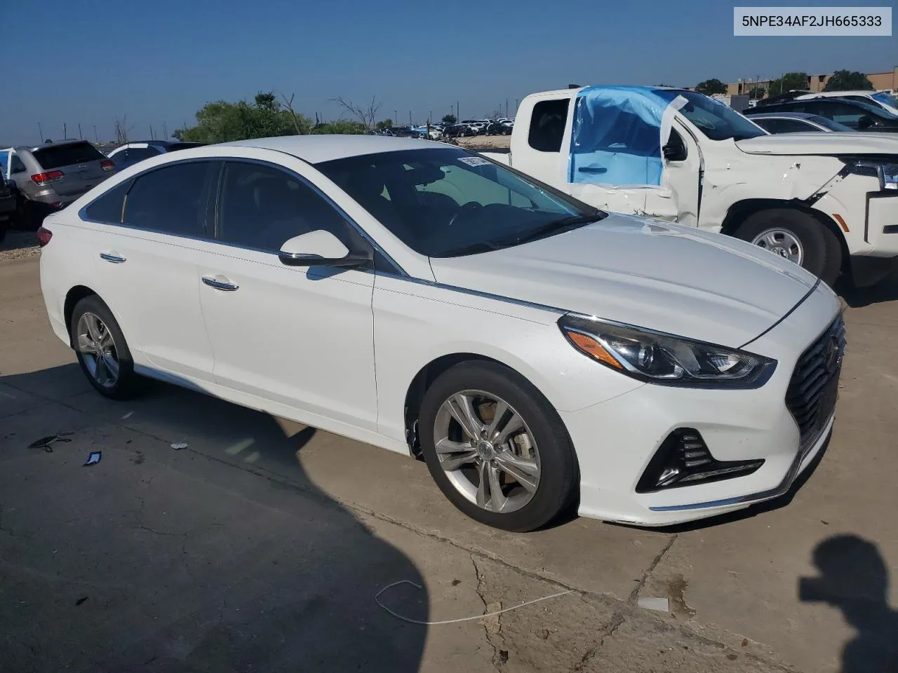 5NPE34AF2JH665333 2018 Hyundai Sonata Sport