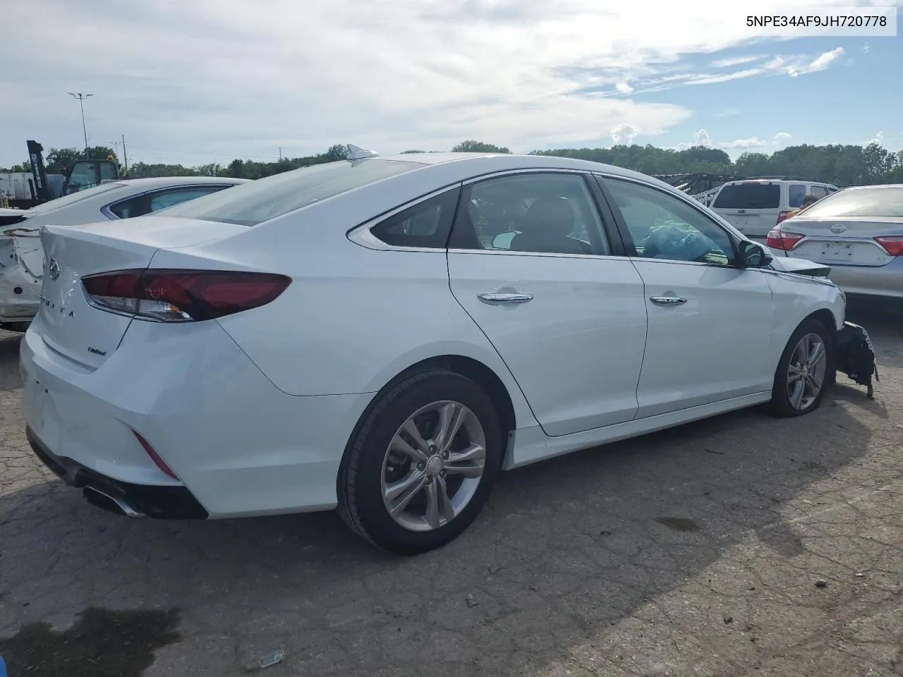 5NPE34AF9JH720778 2018 Hyundai Sonata Sport