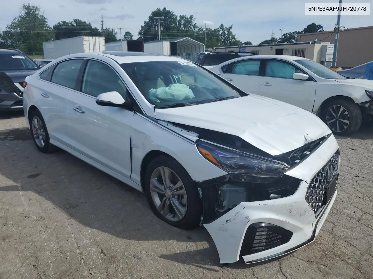 5NPE34AF9JH720778 2018 Hyundai Sonata Sport