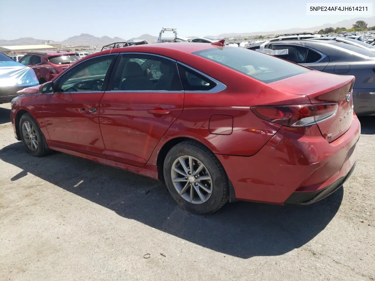 2018 Hyundai Sonata Se VIN: 5NPE24AF4JH614211 Lot: 59547654