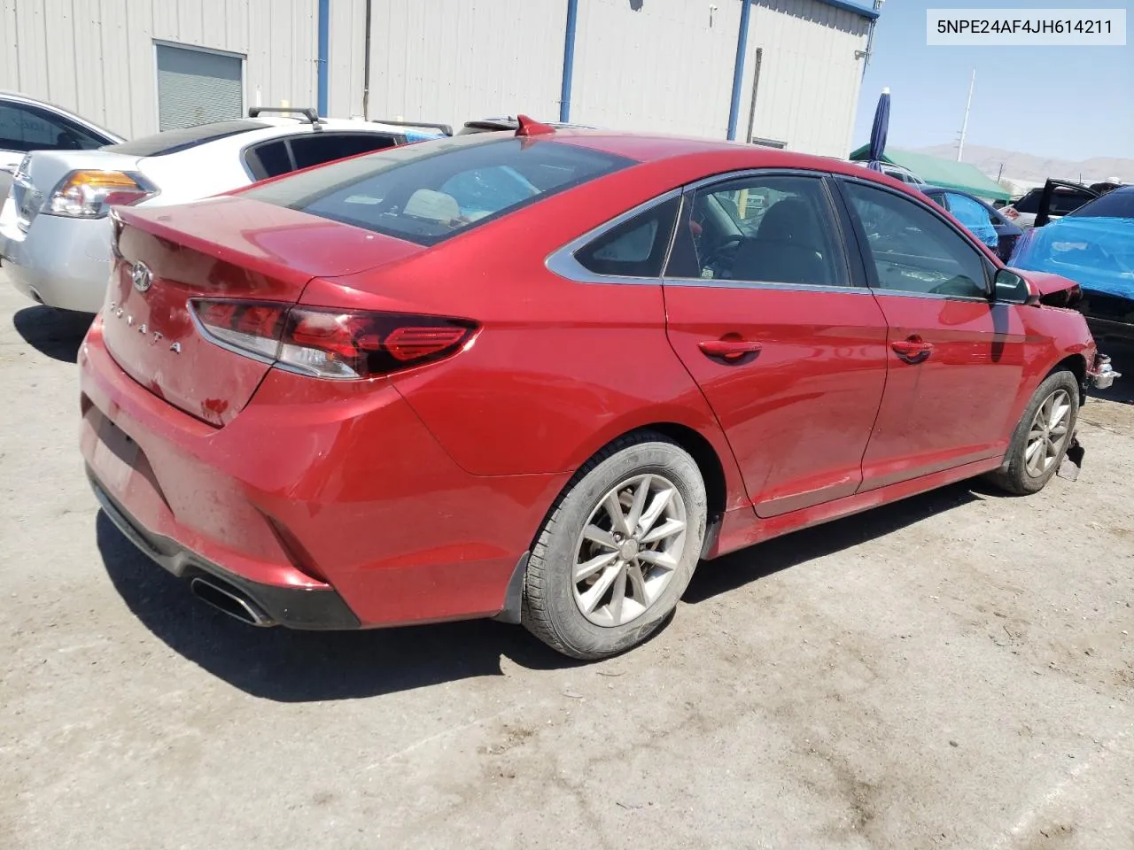 2018 Hyundai Sonata Se VIN: 5NPE24AF4JH614211 Lot: 59547654