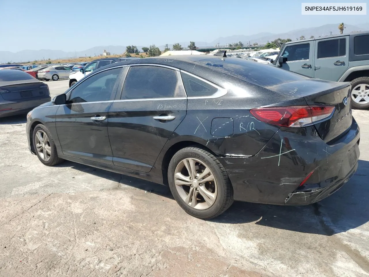 2018 Hyundai Sonata Sport VIN: 5NPE34AF5JH619169 Lot: 60195554