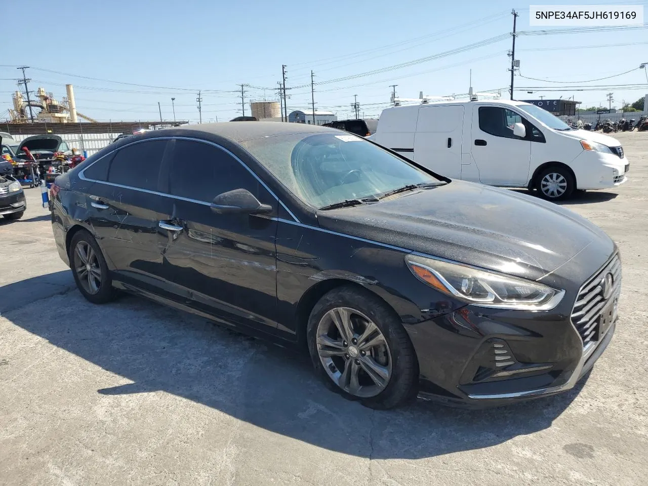 2018 Hyundai Sonata Sport VIN: 5NPE34AF5JH619169 Lot: 60195554