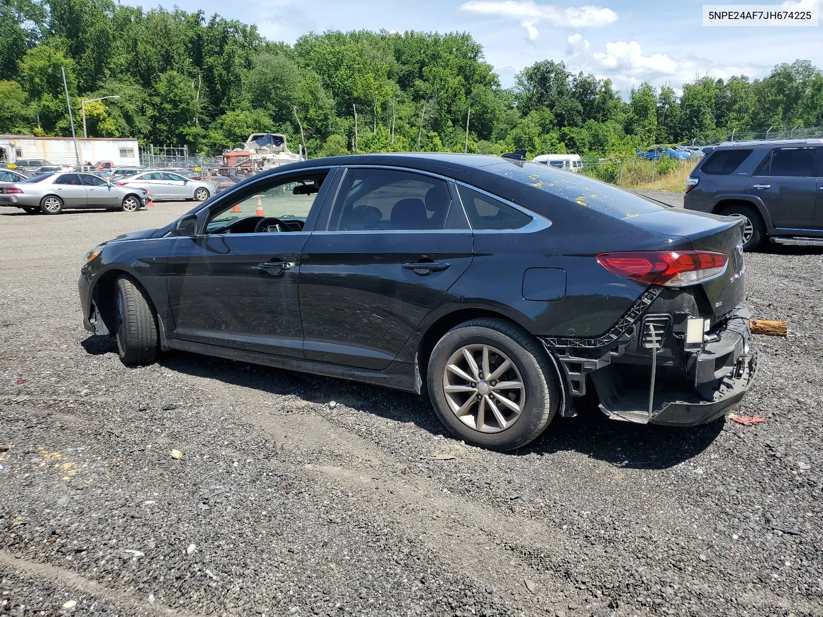 2018 Hyundai Sonata Se VIN: 5NPE24AF7JH674225 Lot: 60470004