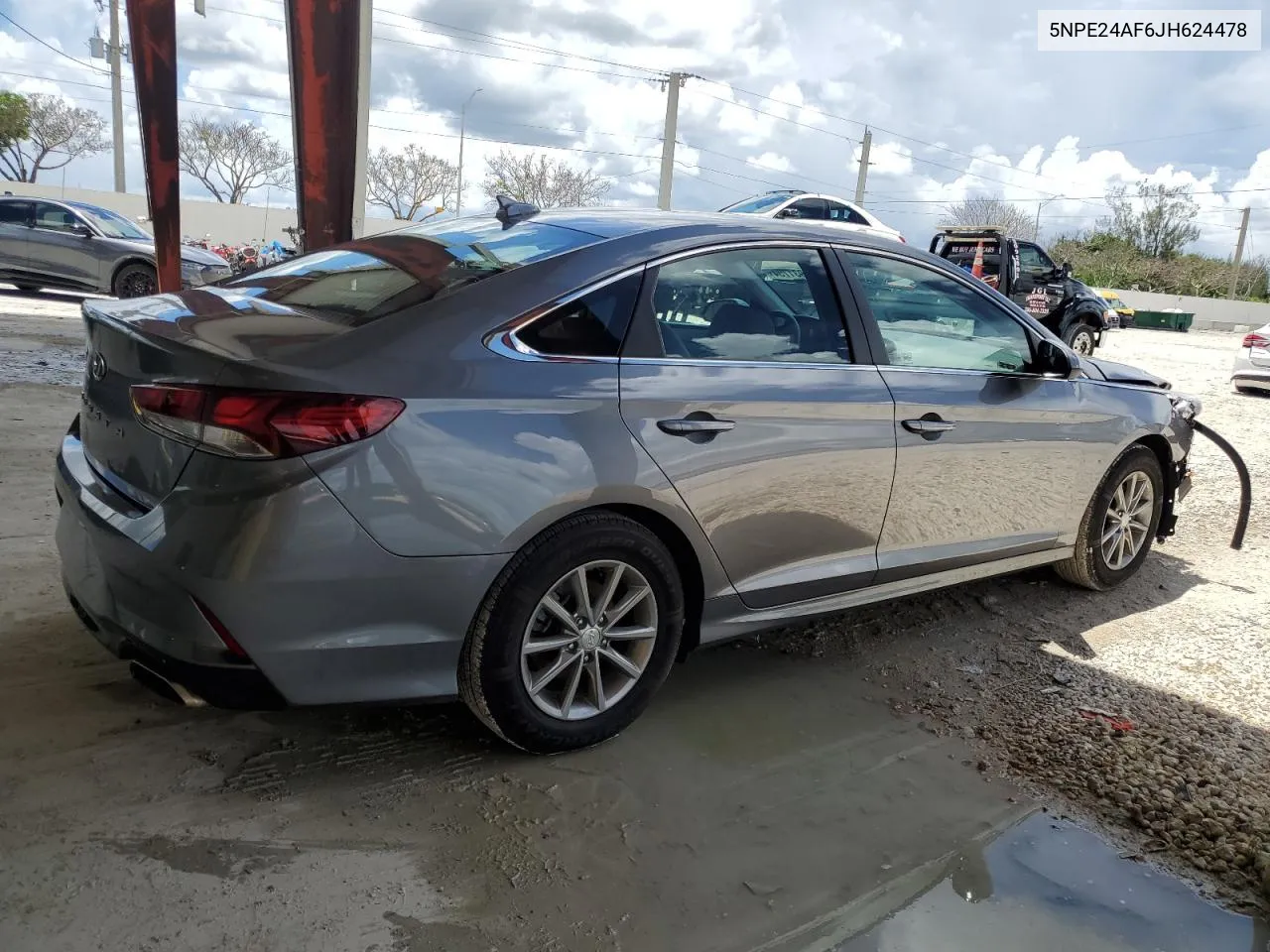 2018 Hyundai Sonata Se VIN: 5NPE24AF6JH624478 Lot: 60931754