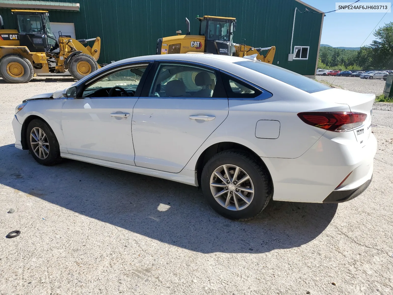 2018 Hyundai Sonata Se VIN: 5NPE24AF6JH603713 Lot: 61140484