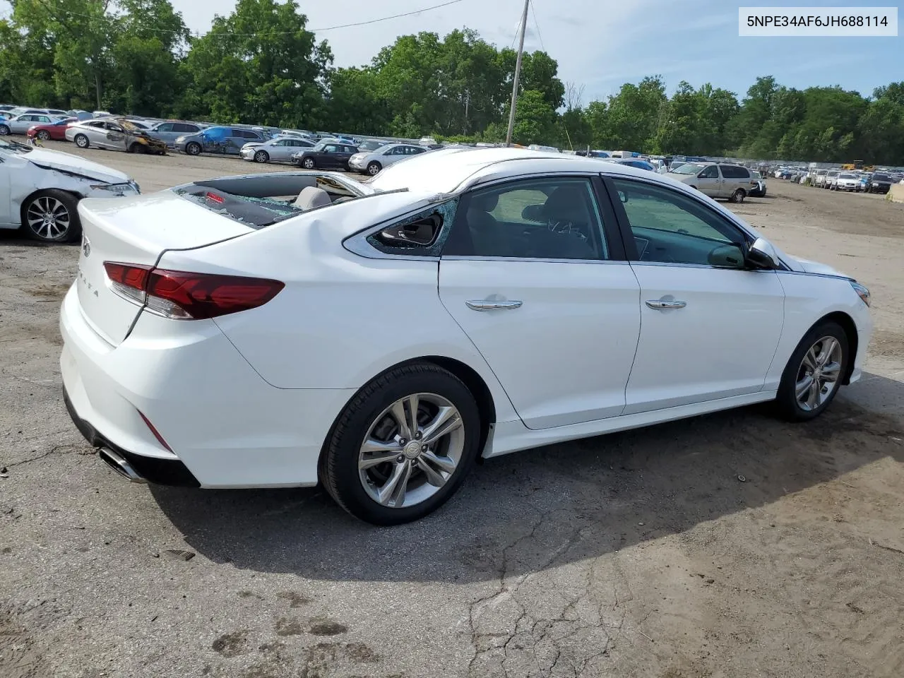 2018 Hyundai Sonata Sport VIN: 5NPE34AF6JH688114 Lot: 61458614